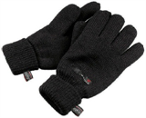 Eiger Knitted Glove Thinsulate Black 